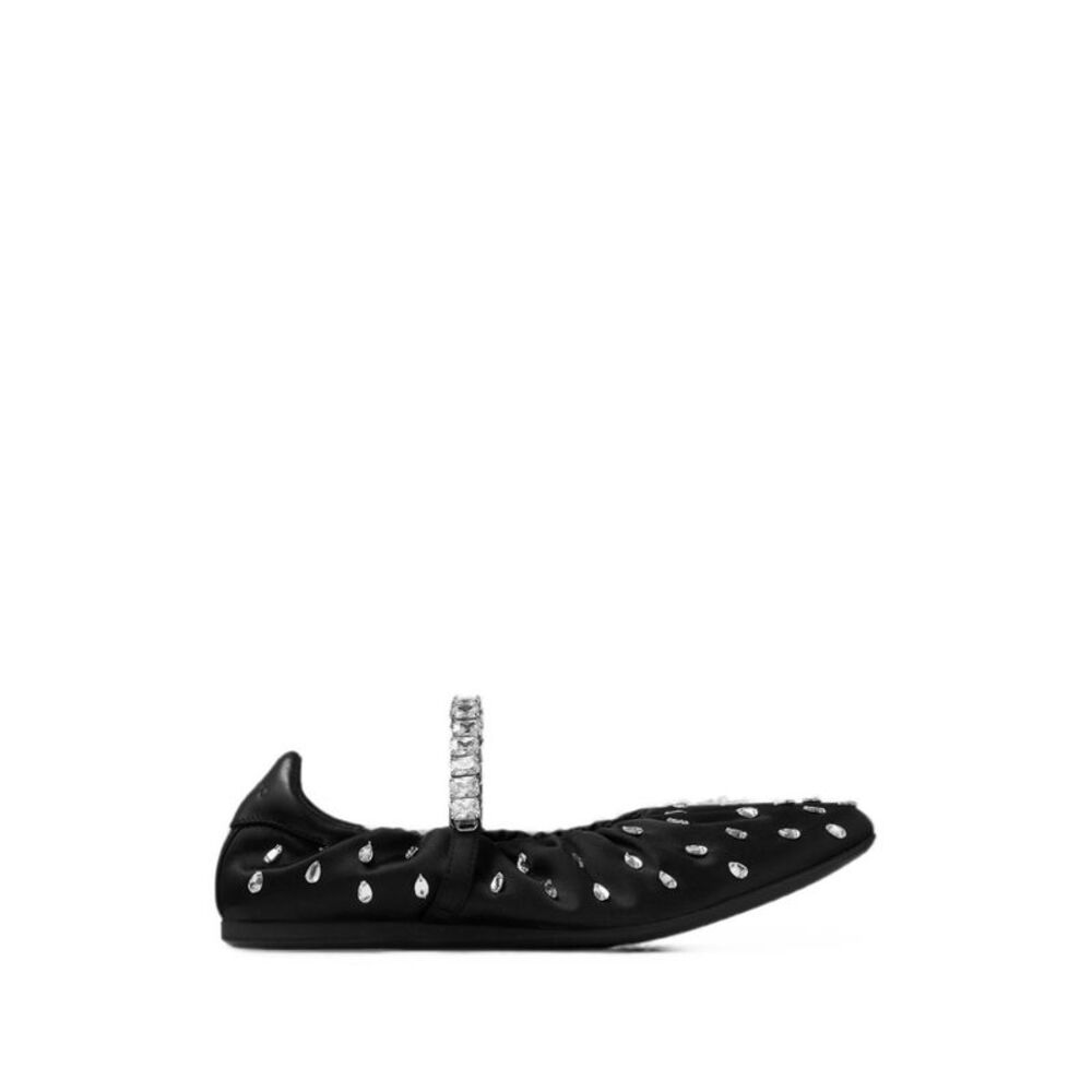Jimmy Choo Women Jade Leather Ballets